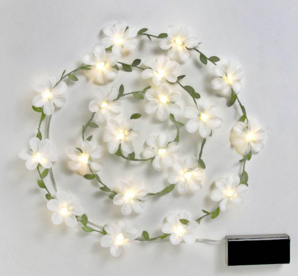 flower string lights
