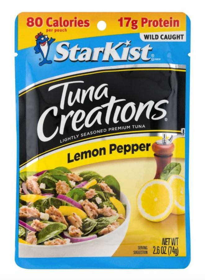 Tuna Creations Starkist lemon pepper tuna packet
