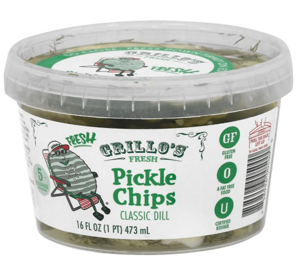 Grillo's pickle chips