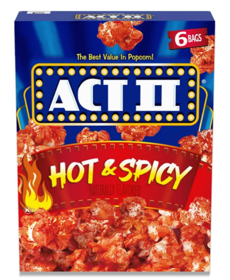 hot and spicy popcorn