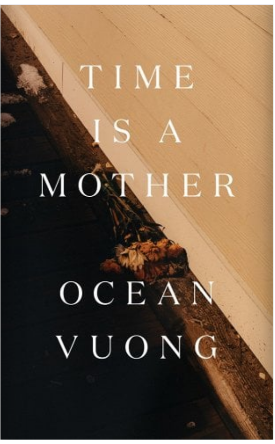 the cover of time is a mother  which shows a dark plane, a light plane, and some dried flowers