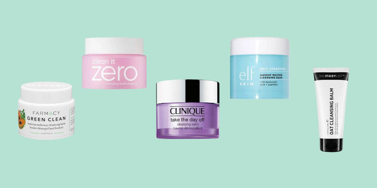 five cleansing balms