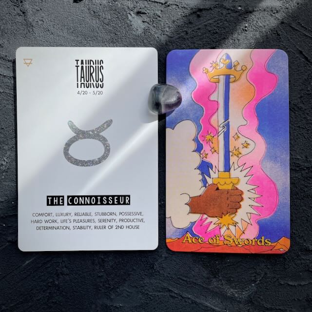 taurus & ace of swords