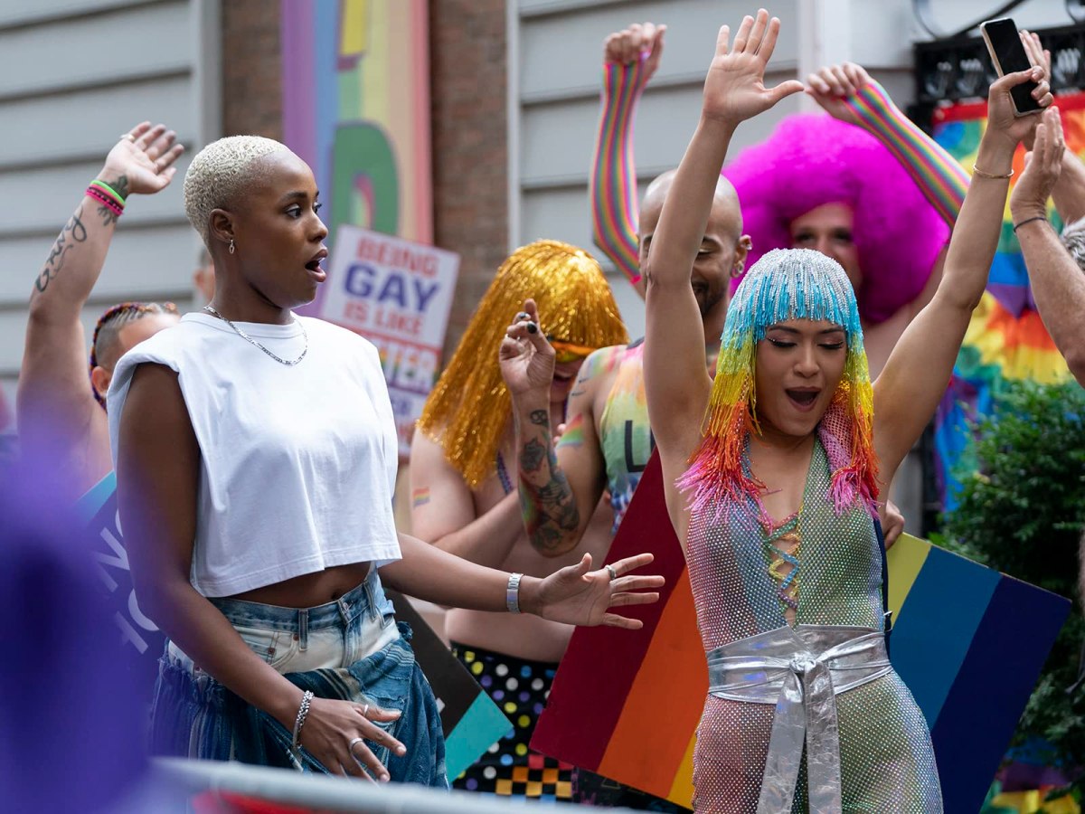 The Pride celebration on Harlem