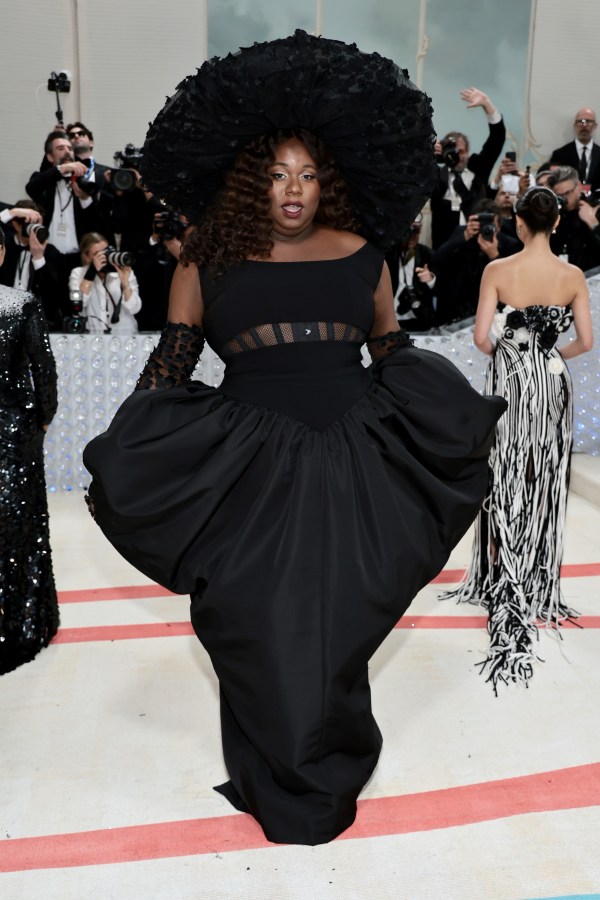 Alex Newell attends The 2023 Met Gala Celebrating "Karl Lagerfeld: A Line Of Beauty" at The Metropolitan Museum of Art on May 01, 2023 in New York City. 