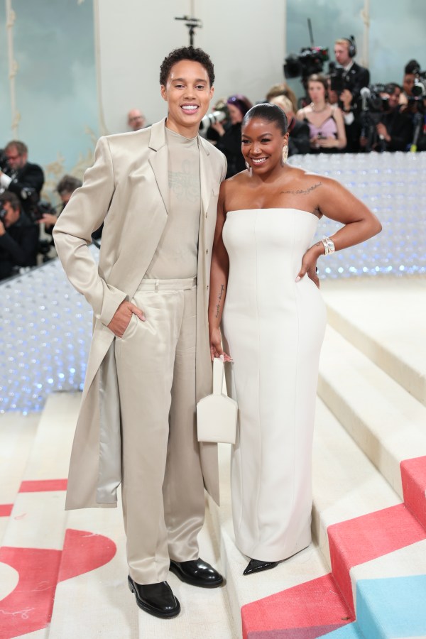  Brittney Griner at the 2023 Met Gala: Karl Lagerfeld: A Line of Beauty held at the Metropolitan Museum of Art on May 1, 2023 in New York, New York.
