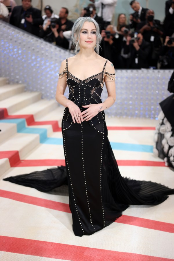 Phoebe Bridgers attends The 2023 Met Gala Celebrating "Karl Lagerfeld: A Line Of Beauty" at The Metropolitan Museum of Art on May 01, 2023 in New York City. 
