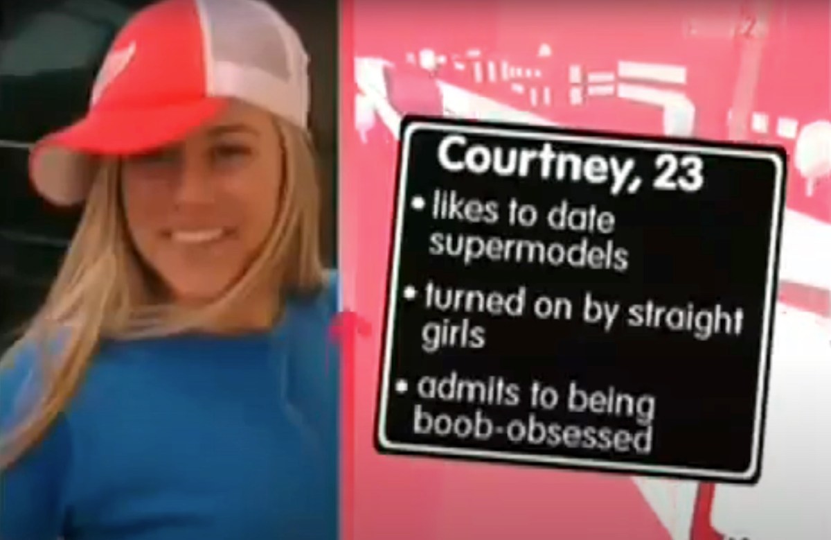 Courtney, 23: Likes to Date Supermodels Turned on By Straight Girls Admits to Being Boob-Obsessed