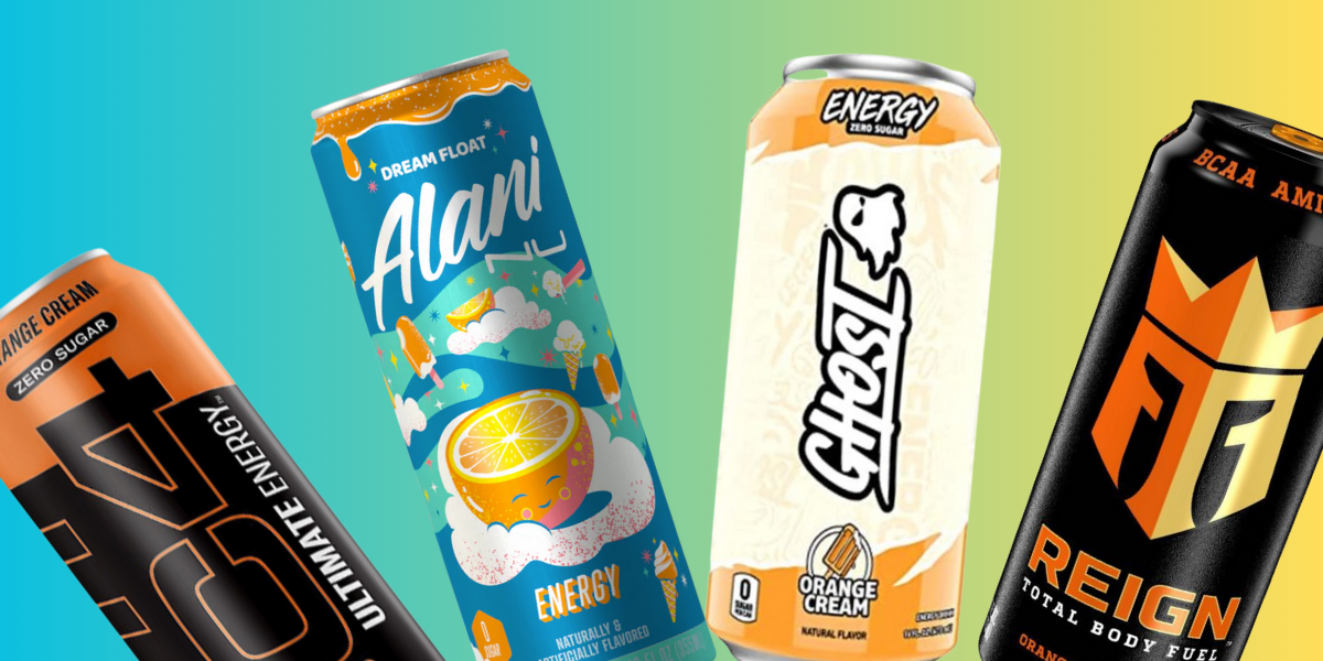 four creamsicle energy drinks