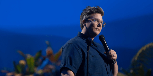 hannah gadsby on stage during Something Special