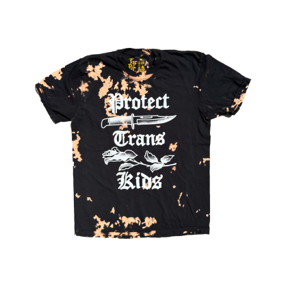 protect trans kids tie-dye