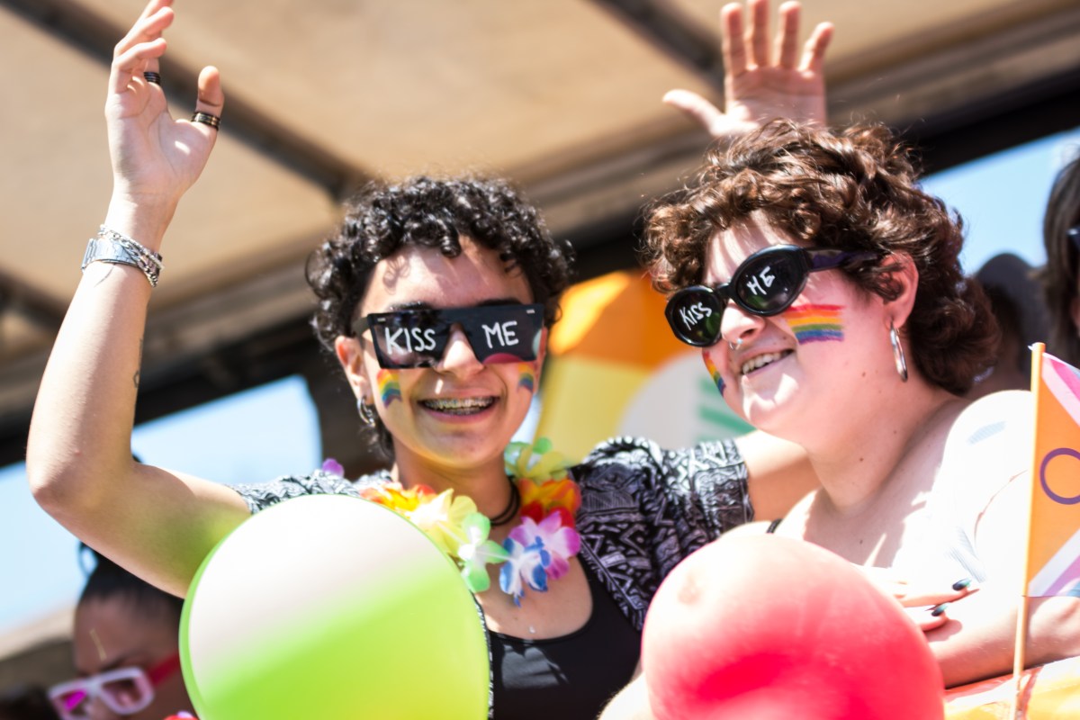 Members of the LGBT community are taking part in the parade 'Queeresistenza' to mark Pride Day on June 10, 2023 in Rome, Italy. Pride Month is celebrated annually across the world in June to commemorate the 1969 Stonewall Uprising and to raise awareness and promote equal rights for the Lesbian, Gay, Bisexual, Transgender, and Queer (LGBTQ) community. (Photo by Andrea Ronchini/NurPhoto via Getty Images)