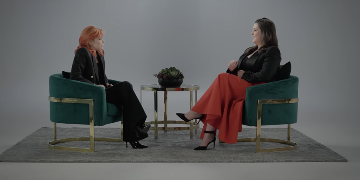 Natasha Lyonne and Melanie Lynsky sit across from each other in Variety's Actors on Actors interview