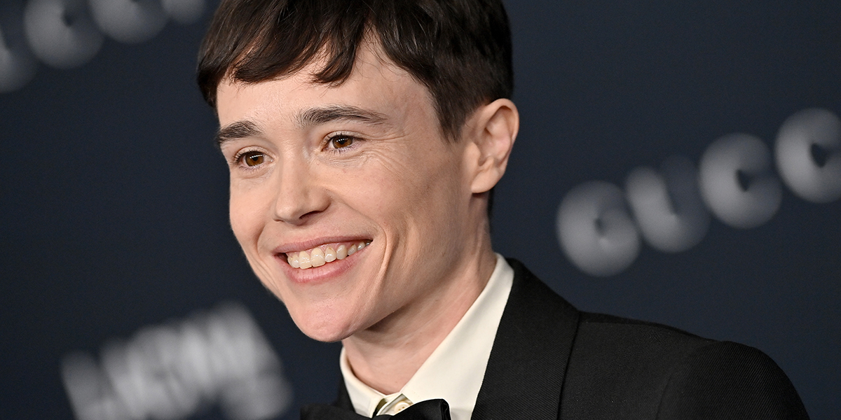 Elliot Page attends the 11th Annual LACMA Art + Film Gala at Los Angeles County Museum of Art on November 05, 2022