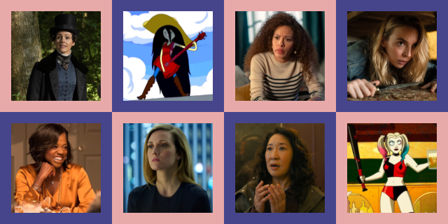 Eight anti-heroes featured in this quiz: Eve Polastri Annalise Keating Harley Quinn Taissa Turner Anne Lister Delphine Cormier Marceline the Vampire Queen Villanelle