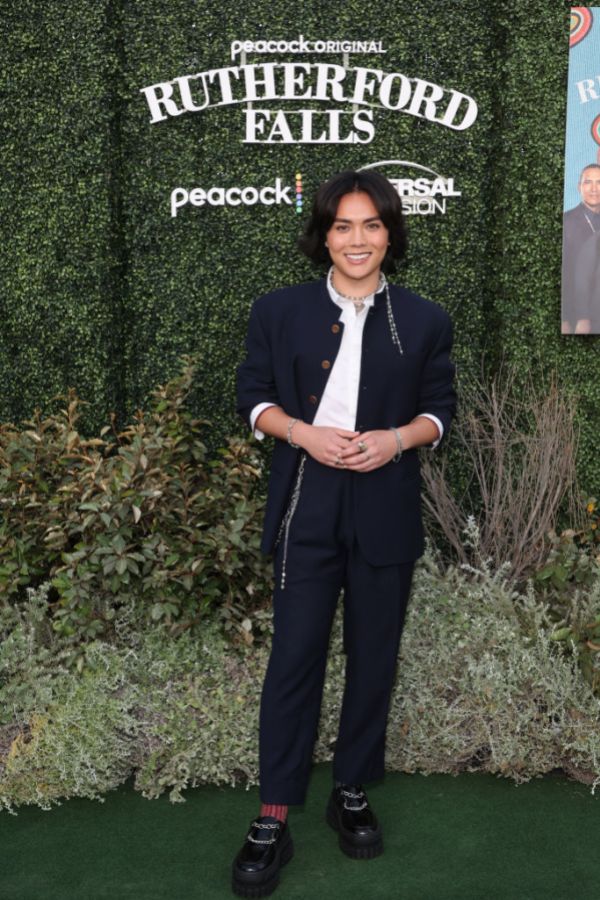 RUTHERFORD FALLS -- Rutherford Falls Season 2 Premiere Event at Rolling Greens in Los Angeles, Calif., June 8th, 2022 -- Pictured: Jesse Leigh -- (Photo by: Randy Shropshire/Peacock/NBCU Photo Bank via Getty Images)