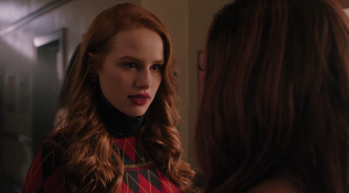 Cheryl Blossom in close up in Riverdale
