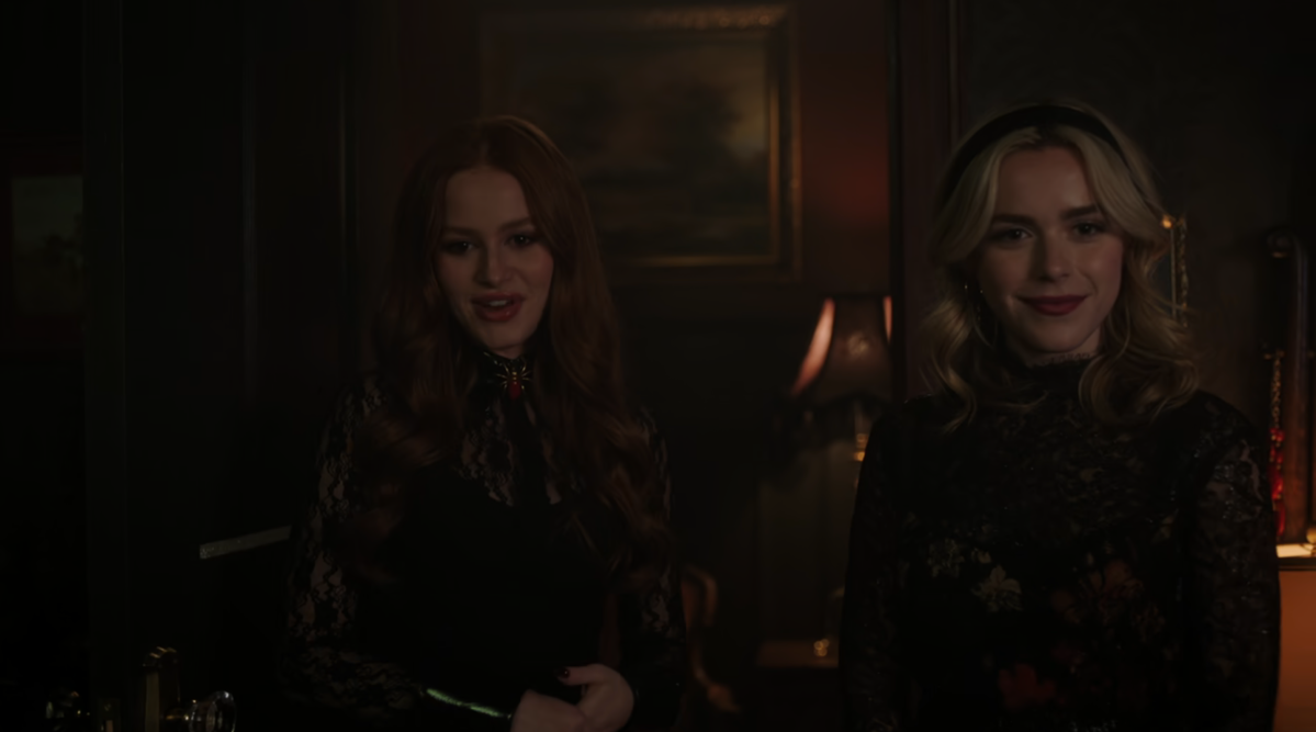 Cheryl and Sabrina on Riverdale