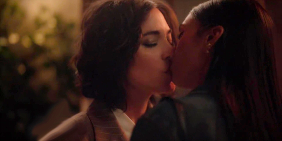Gay Girls Kissing on Grown-ish Alert image