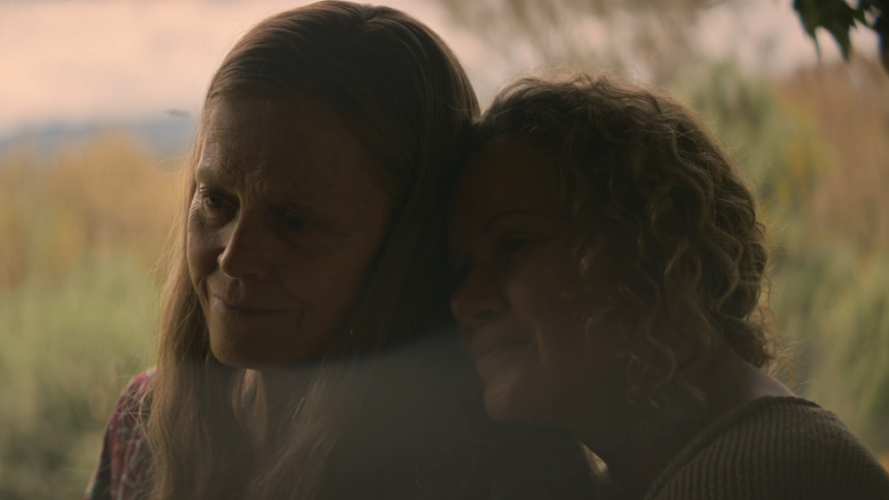 Sigourney Weaver and Leah Purcell as June and Twig