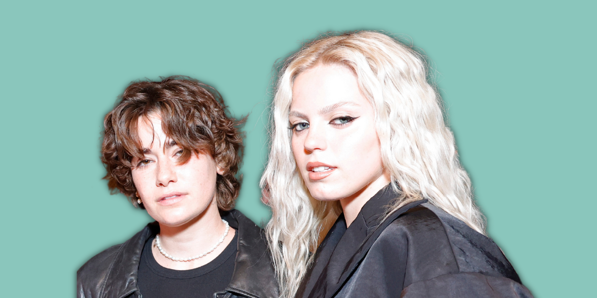 Renee Rapp and Alissa Carrington, graphic made from a photograph by Stefanie Keenan/Getty Images for ELLE