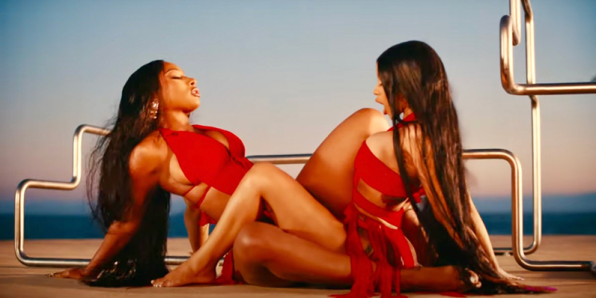 Cardi B and Megan Thee Stallion Are Scissoring in \