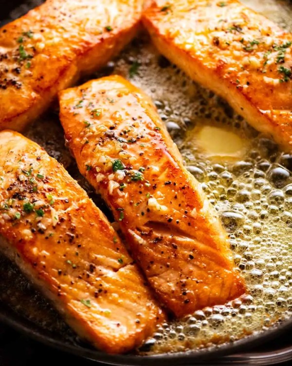 garlic butter salmon