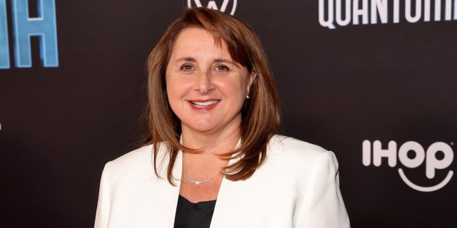 xecutive Producer and Executive VP of Production Marvel Studios Victoria Alonso attends the Ant-Man and The Wasp Quantumania world premiere at Regency Village Theatre in Westwood, California