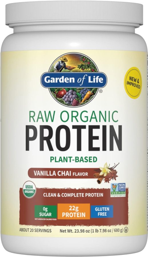Garden of Life Raw Organic Protein, Vanilla Chai