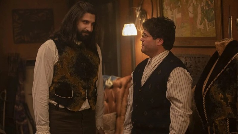 Nandor looks at Guillermo in What We Do in the Shadows