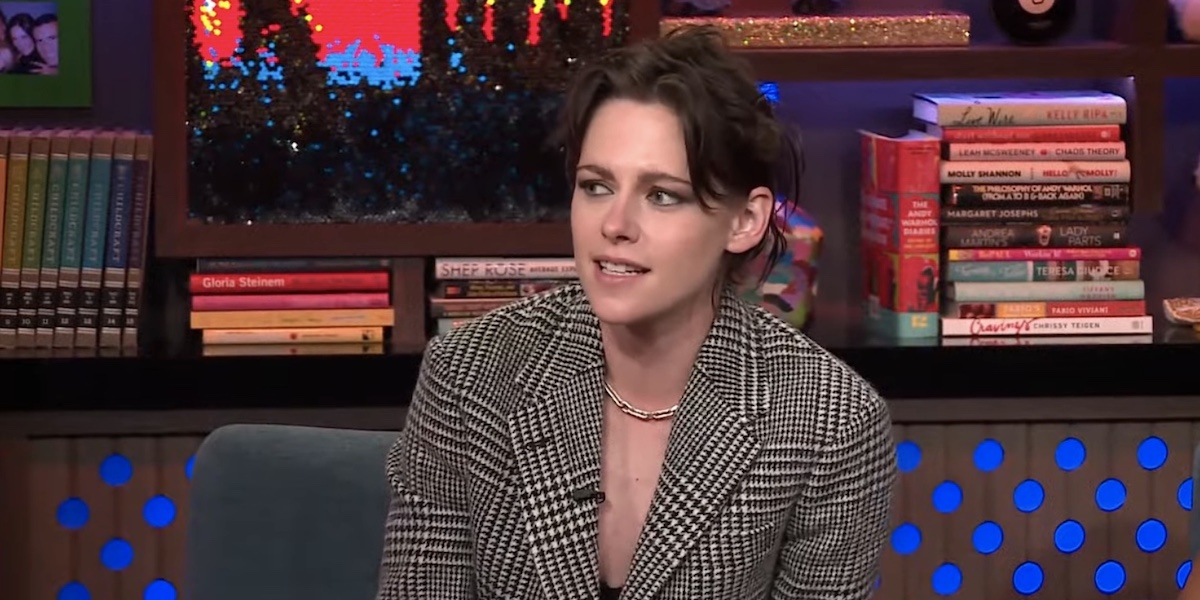 Kristen Stewart on “Watch What Happens Live.”