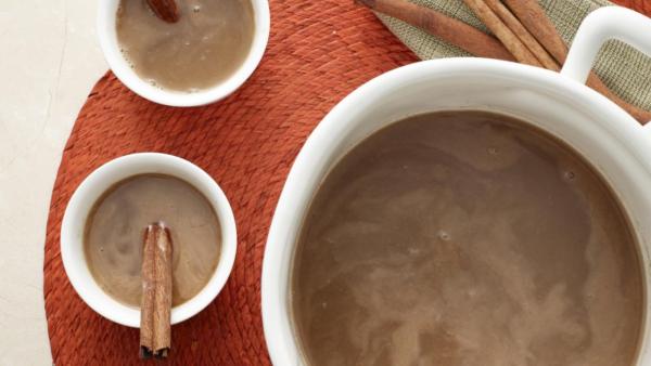 mugs of hot buttered rum