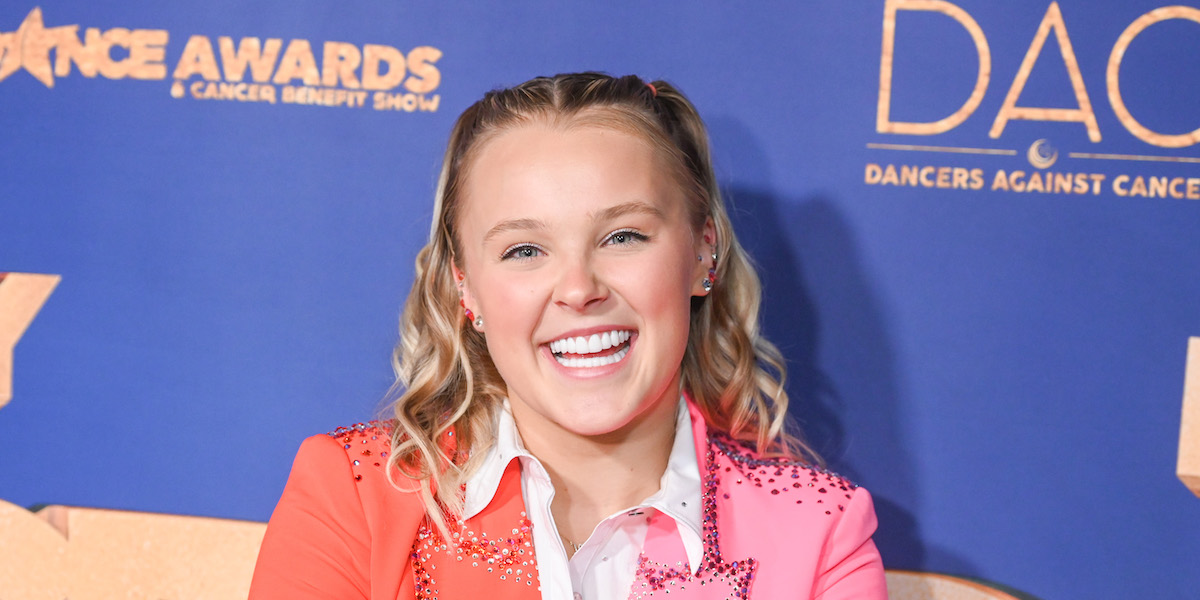 JoJo Siwa at the 2023 Industry Dance Awards held at Avalon Hollywood on October 18, 2023 in Los Angeles, California. (Photo by Gilbert Flores/Variety via Getty Images)