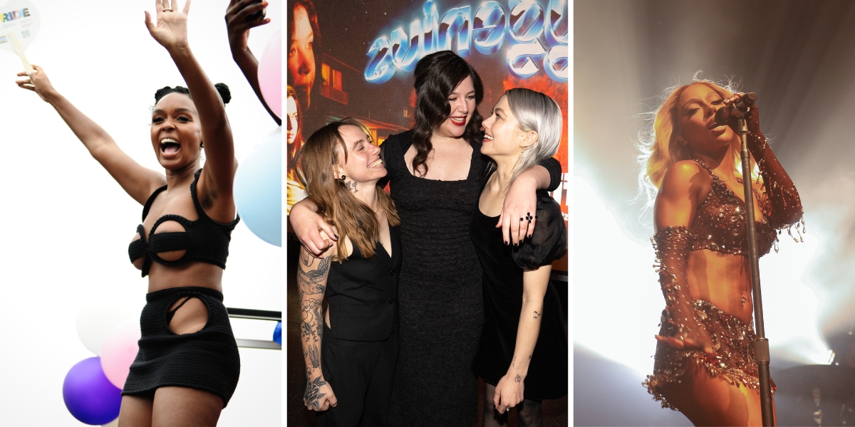 2024 Grammy Nominations: Collage of Janelle Monáe, boygenius, and Victoria Monét.
