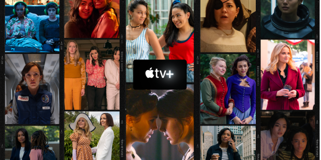 collage of Apple TV shows