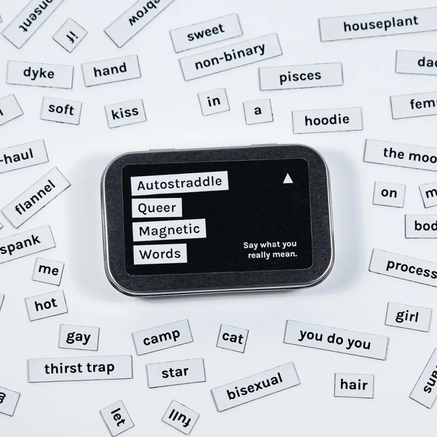 queer magnetic words