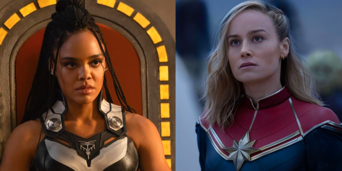 valkyrie and captain marvel splitscreen