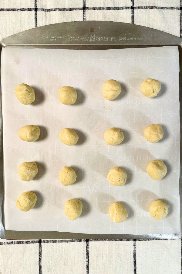 Cookie dough balls