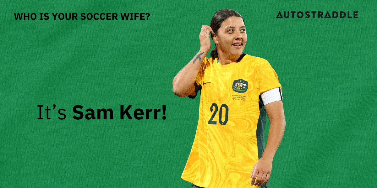 it's sam kerr