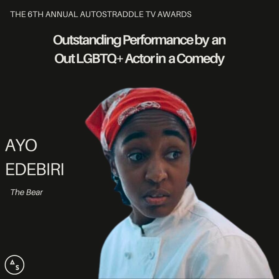 Outstanding Performance by an Out LGBTQ+ Actor in a Comedy Ayo Edebiri, The Bear