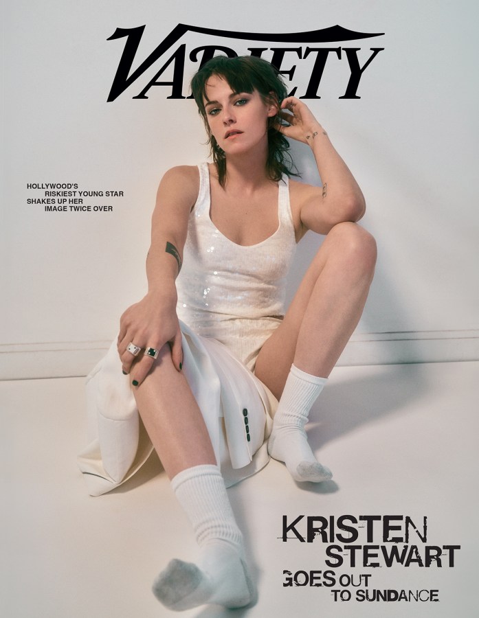 Kristen Stewart on the cover of Variety Magazine, Photo credit: Emily Soto for Variety