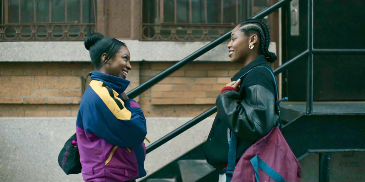 Jukebox and Iesha flirt in Raising Kanan episode 305, "Brothers & Keepers"