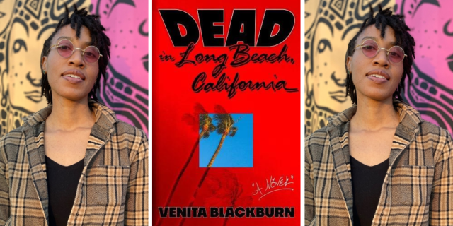 Venita Blackburn and the novel Dead in Long Beach, California