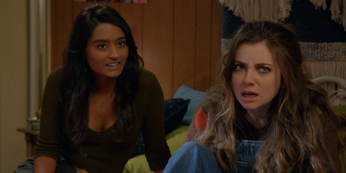 The queer couple in the Ted TV show, Blaire and Sarah