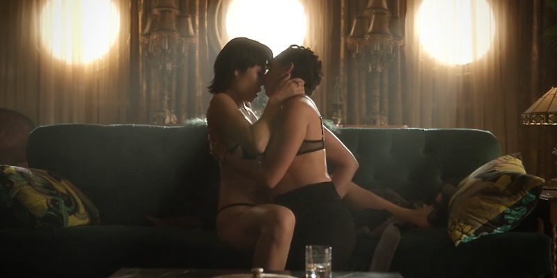 Death and Other Details: Eleanor and Anna have sex on a couch