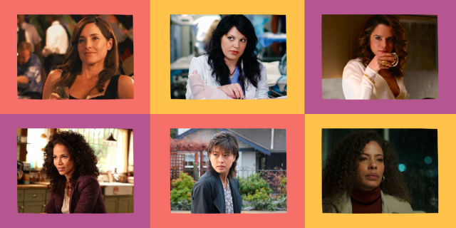 collage of options: top row is Helena, Callie and Gigi. Bottom row is Lena, Greta and Taissa.