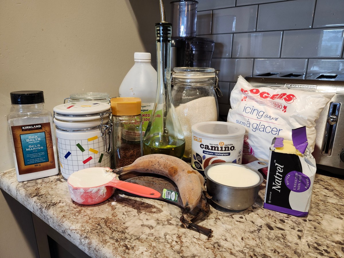 mocha banana cake ingredients