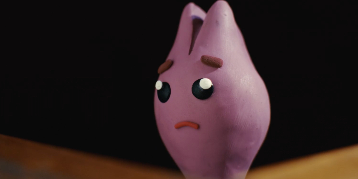 Sex Toy Story: An animated butt plug looks sad