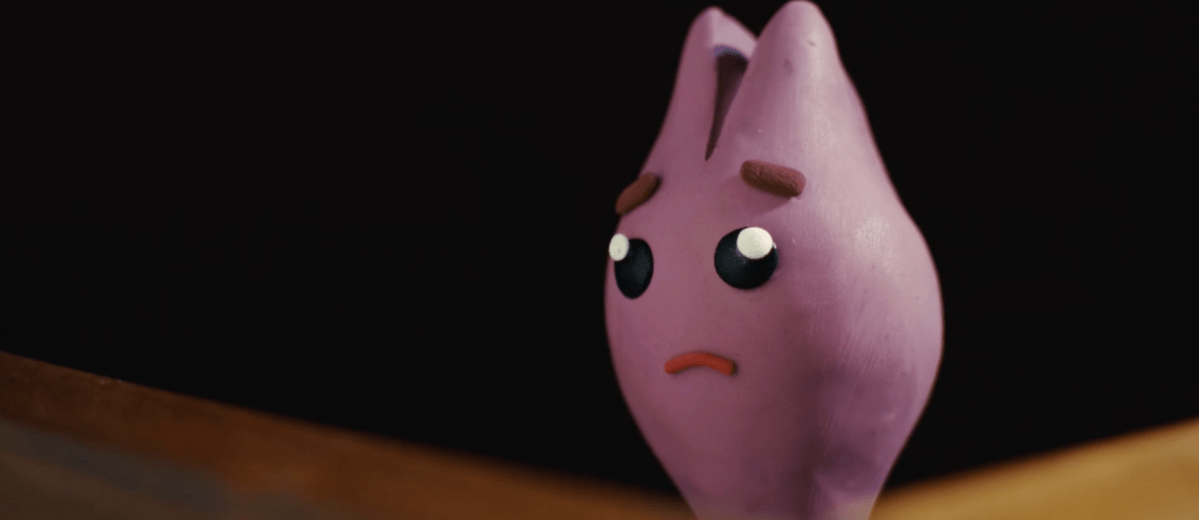 Sex Toy Story: An animated butt plug looks sad