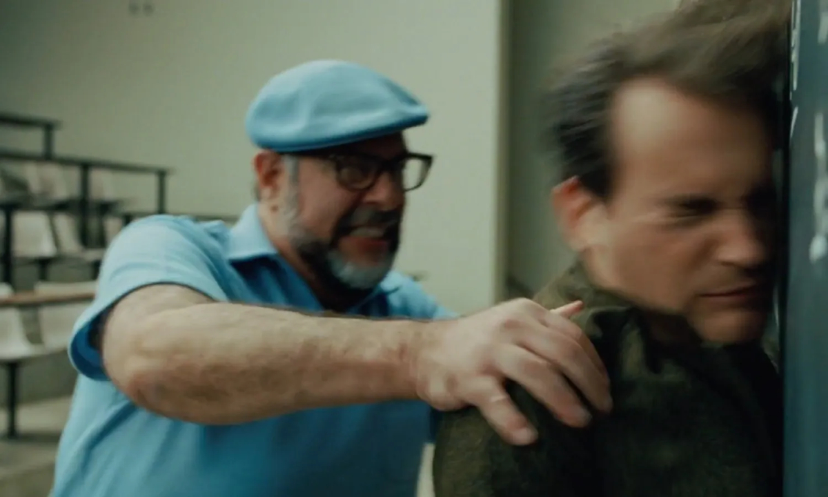 Fred Melamed smashed Michael Stuhlbarg into a wall in A Serious Man